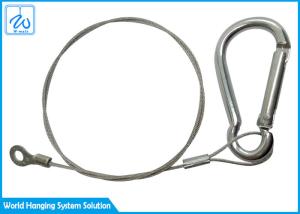 China 7*19 Galvanized 304 Stainless Steel Wire Rope Cable For Safety Lanyard wholesale