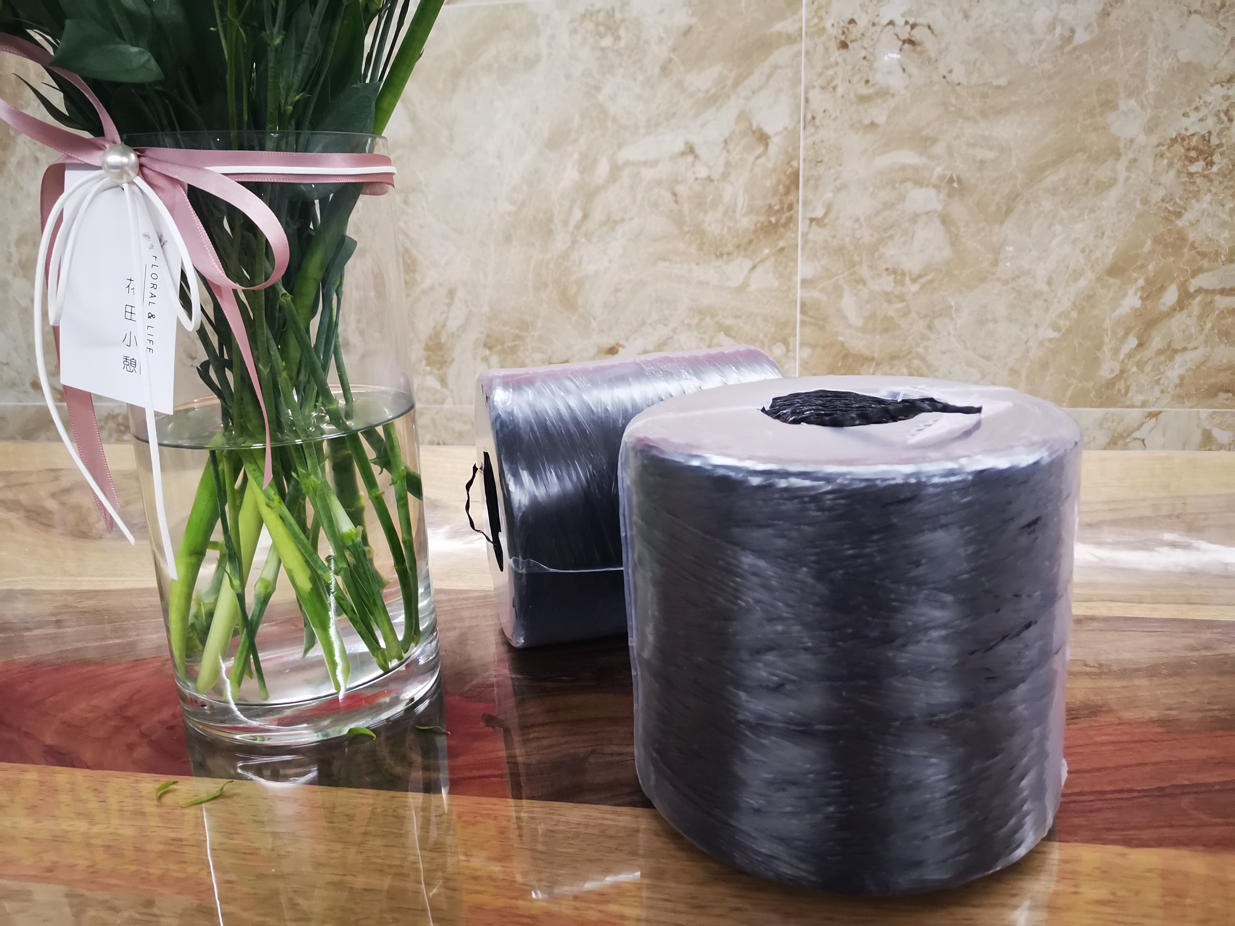 Mexico UV Additive Raffia Twine Packing Rope 1200m/Kg 1000m/Kg Twisted High Tenacity