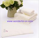 Luxury custom embroidered cheap hand towels wholesale bulk