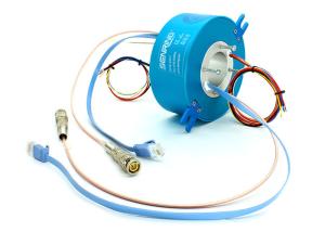 China Low Resistance Fluctuation Pan Cake Linear Slip Ring Contacts ODM wholesale