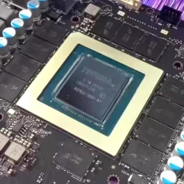 Computing Artificial Intelligence MPU IC Graphics Card Chip AD102-301-A1