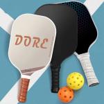 Special Triangle Rough Grinding Paickleball Paddles, Certified By the American