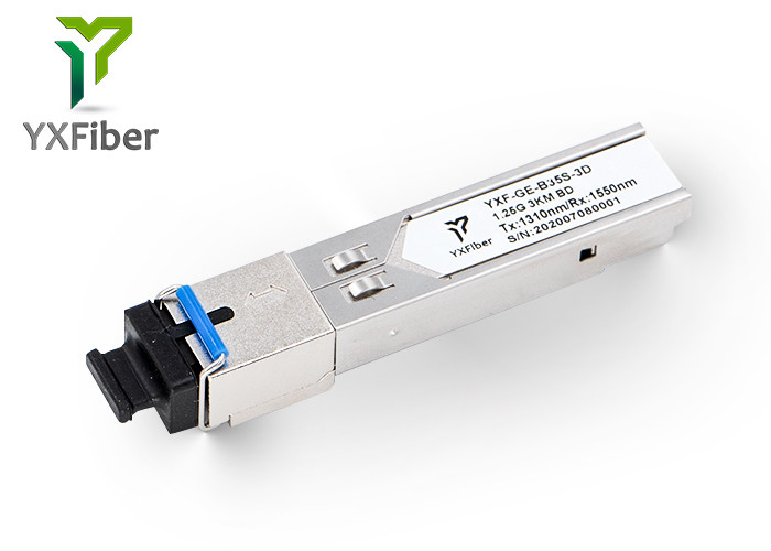 FTTX 1.25G 3km SFP 1310/1550nm BIDI SFP Optical Transceiver Module SC