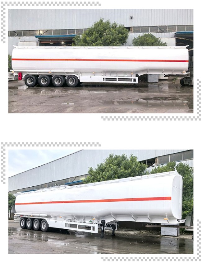 TITAN 4 Axle 70000 Liters Crude Palm Diesel Oil Tanker Price
