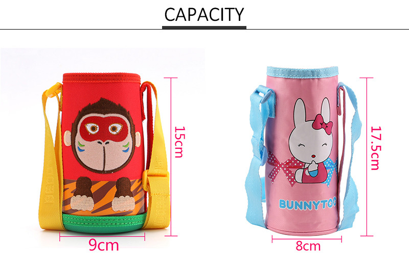 Polyester Hot Water Thermal Child Insulated Bottle Bag