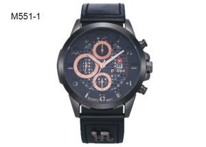 China Chronograph Precision Quartz Watch Water Resistant Stable Performance wholesale
