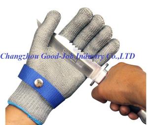 China SS316 Farm Meat Cutting Butcher Stainless Steel Mesh Gloves wholesale