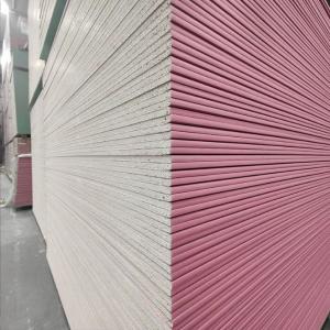 China High Quality Wholesale Standard Fire Resistant Sheetrock 1220X2440Mm 12Mm Exterior Gypsum Plasterboard wholesale