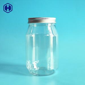 China Airtight 630ML 31OZ 70mm Plastic Mason Jar Jam Packaging wholesale