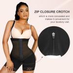 Women's Tummy Control Firm Compression Latex Butt Lifter Shapewear with Buttocks