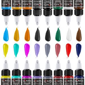 China Waterproof Tattoo Ink 1/2OZ Tattoo Pigments For Permanent Makeup wholesale