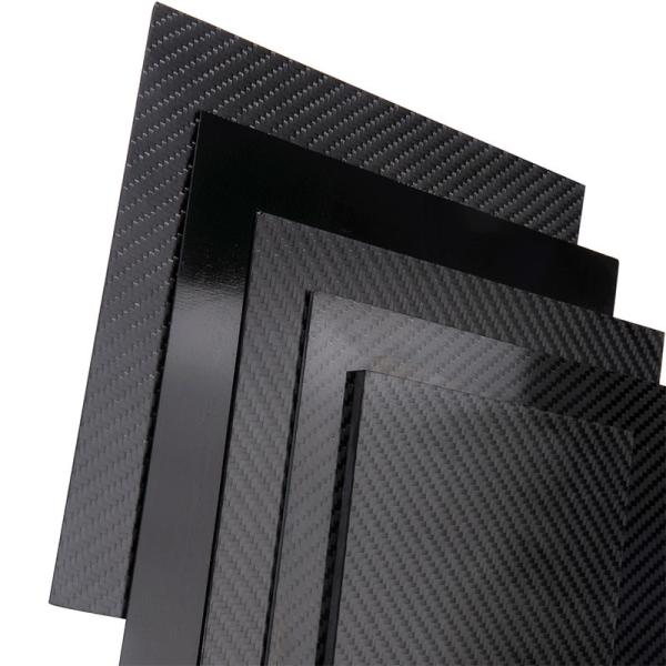 Quality Plain Weave Carbon Fiber Sheet 5mm Thick 500mm X 1000mm for sale