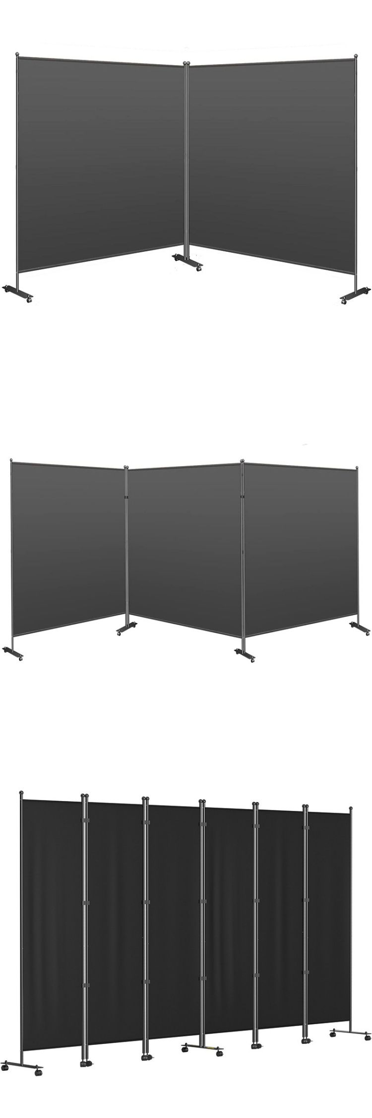Modern Stylish Sliding Operable Wall Folding Door Partition Wall for Office Space Divider