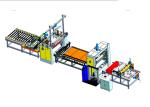 2-50mm PVC Film Coating Machine Laminating Panel PUR Laminating Line 1300mm