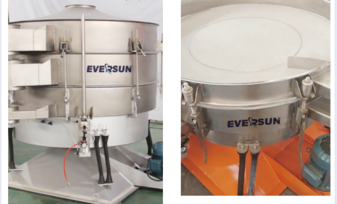 Stainless Steel Automatic Tumbler Screening Machine For Precision Screening 1 - 5 Layers