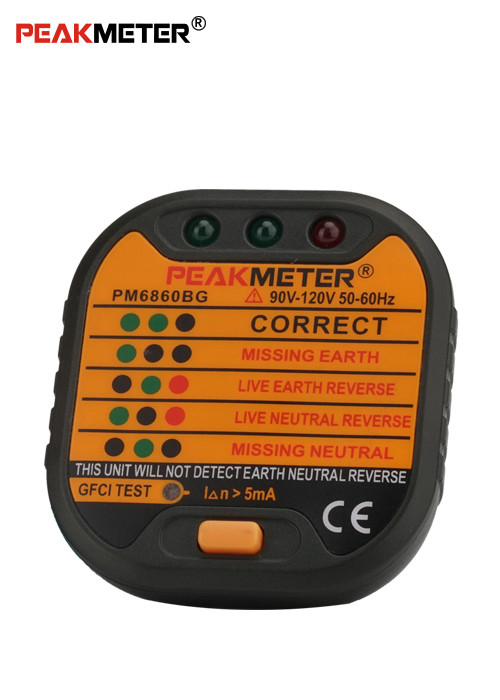 Portable Mains Electric Socket Tester Circuit Breaker Finders With Ensure Line