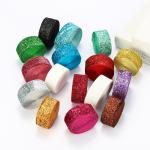 10mm-75mm Shinny Red Velvet Ribbon By The Yard Dyed Technics