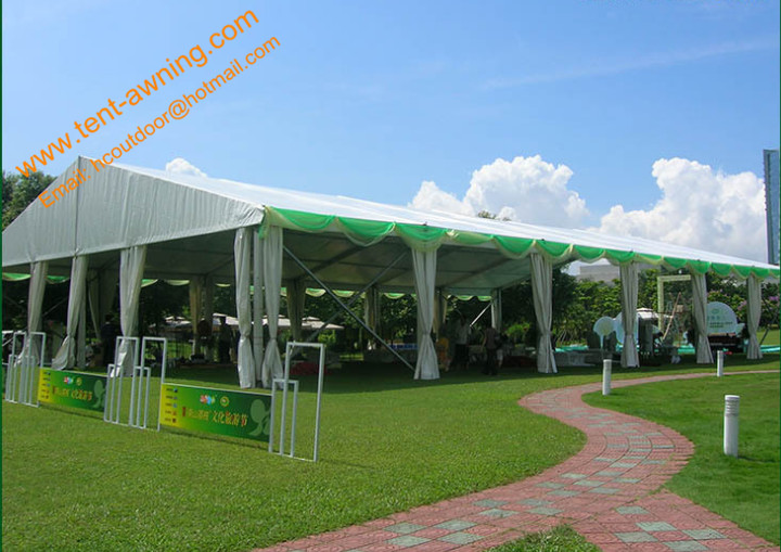Waterproof Canopy Aluminum Large Wedding Marquee Tent Fire Retardant Event Tents
