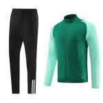 Green Football Training Tracksuit AJ07 Jacket Set
