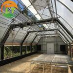 Mushroom Farm Greenhouse with Galvanized Material Frame and Film Cover