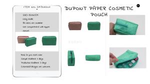 China dupont tyvek cosmetic bag, makeup bag, purse wholesale