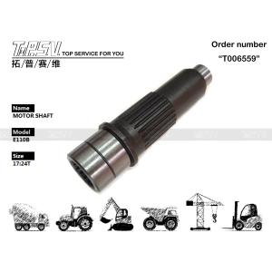 China 107-6556 Travel Hydraulic Motor Shafts for Excavators E315 Heat Treatment wholesale