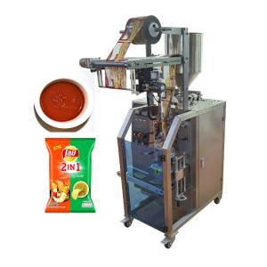 China 15ml Liquid Sachet Packing Machine 10bags/min Seafood Sauce Sealing wholesale