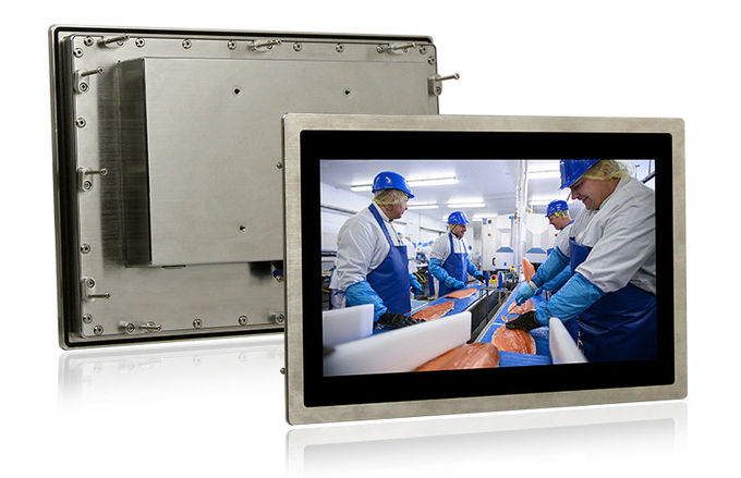 Waterproof IP69K Panel PC 13.3" 1920 X 1080 LCD Industrial All In One Panel PC