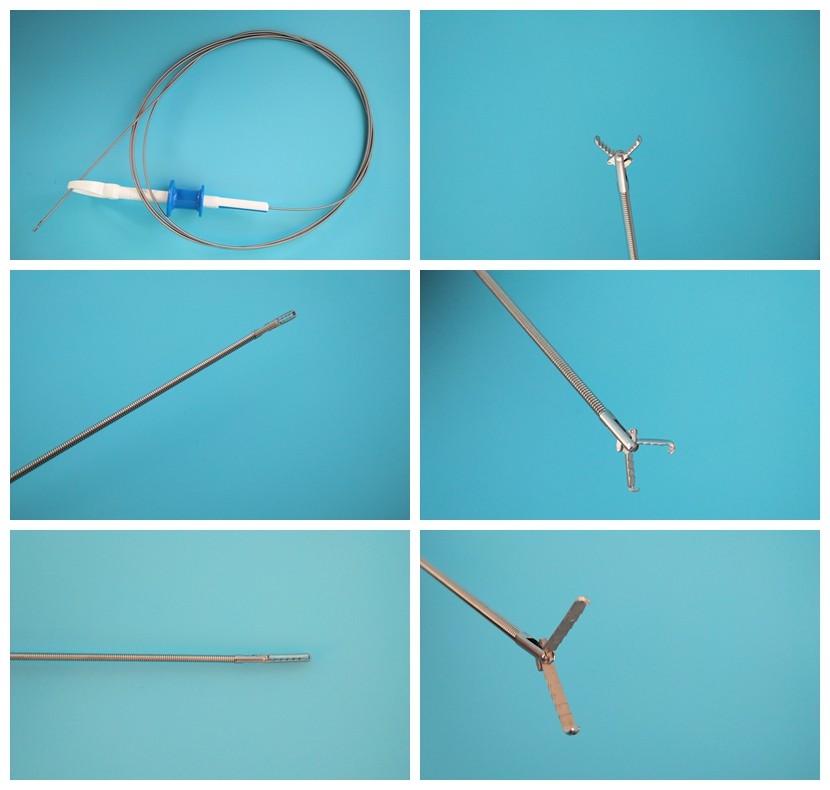 160cm Medical Disposable Grasping Forceps With Rat Teeth