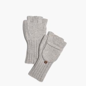 China Donegal Flapped Wool Knit Fingerless Gloves Gift For Christmas / Thanksgiving wholesale