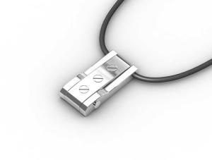 China Tagor Jewelry Top Quality Trendy Classic 316L Stainless Steel Necklace Pendant ADP104 wholesale