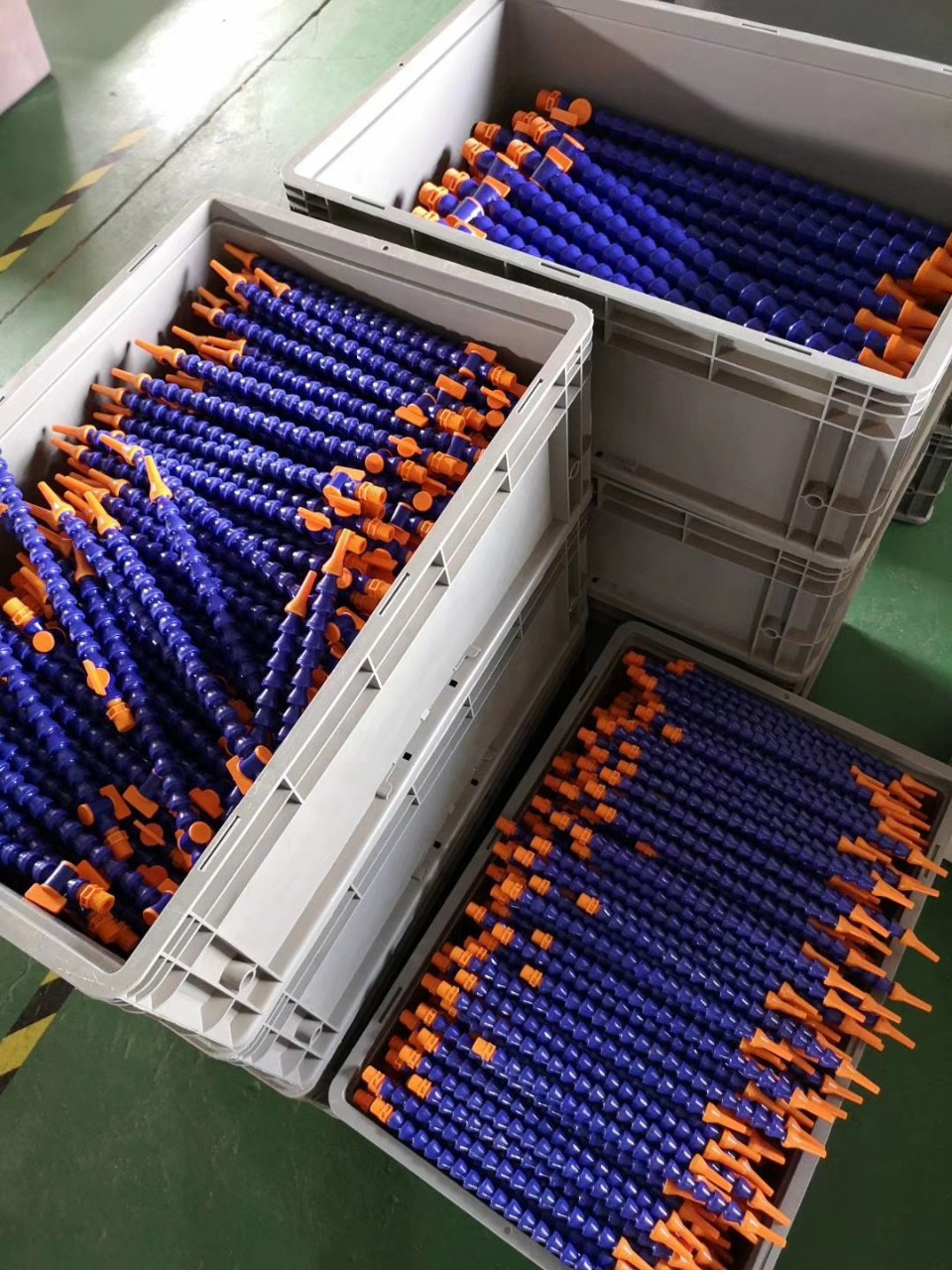 Flexible Collapsible Machinery Accessories Plastic Cooling Pipe