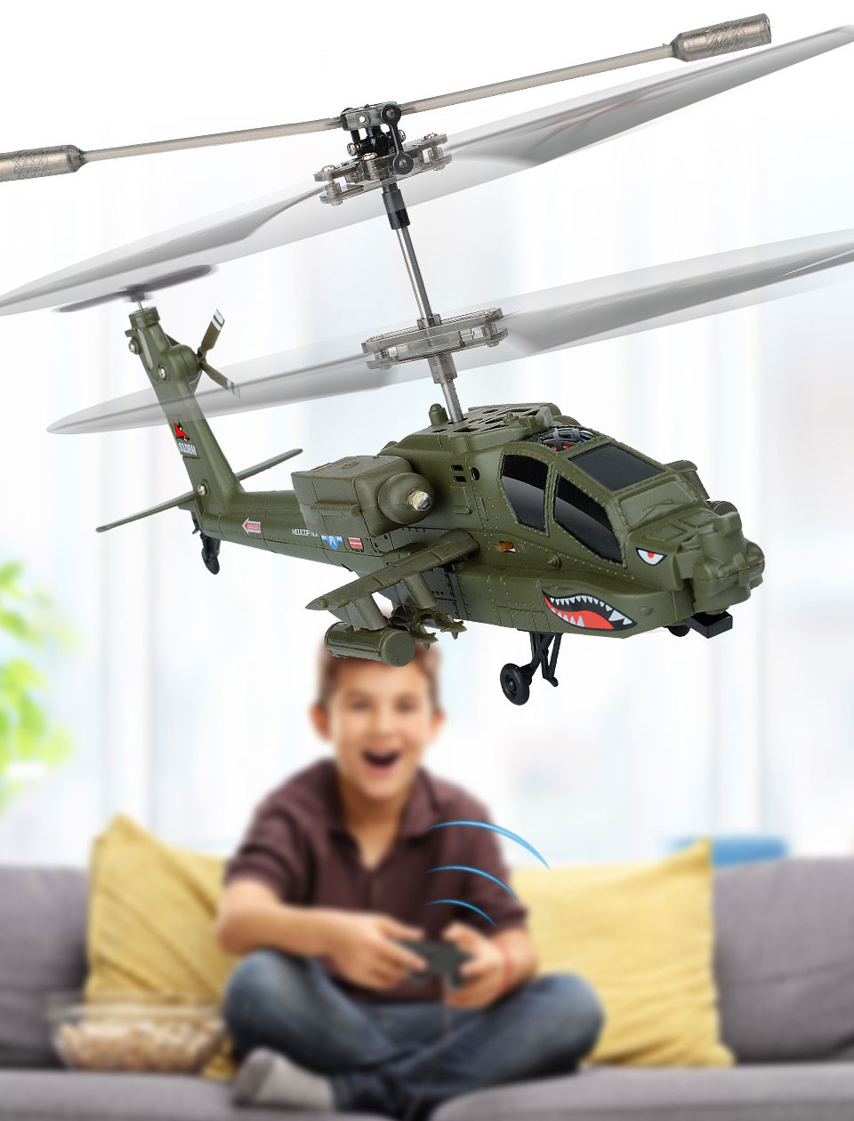 NO Aerial Photography Try GRTVF Military RC Fighter Jet Drop Remote Control Helicopter