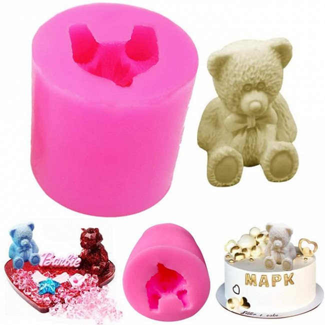 Two Parts RTV2 Liquid Platinum Silicone Rubber for Candy Fondant Molds