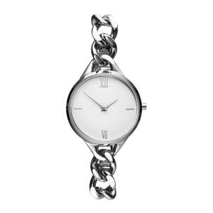 China Custom Sliver Ladies Bracelet Watches With Miyota 2025 Movement wholesale