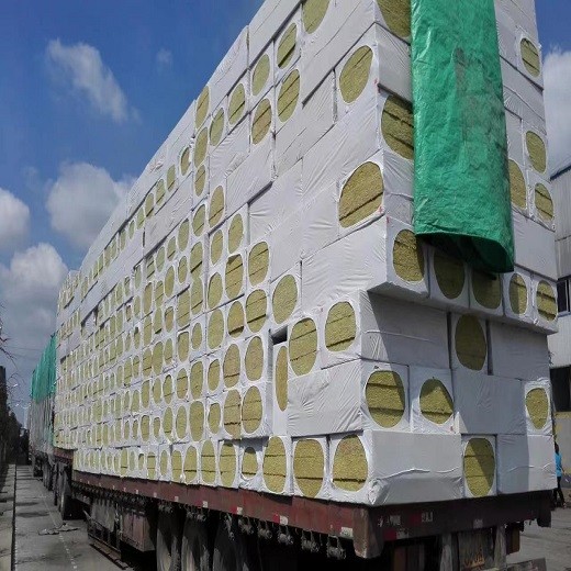 Grade A Rock Wool Board Insulation Low Heat Conductivity Mineral Wool Sheet 1200mm Width
