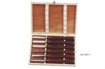 Round Punch Wood Lathe Tool Sets SGS Spinning Wood Carving For Woodworking