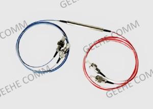 China Single Mode 2X2 FC/APC FBT Splitter Dual Window 0.9mm Fiber with Loose Tube wholesale