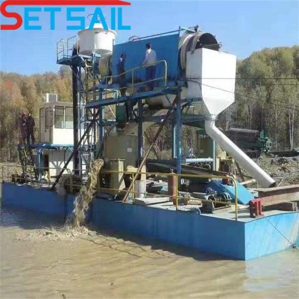 China New Chain Bucket Sand Dredger Used in River