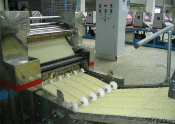 Fried Instant Noodles Food Production Line , Food Processing Equipment ISO