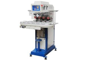 China Ink Cup 4 Colors Pneumatic Mouse Pad Printing Machine 91litre / min wholesale