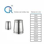 Weld clamp Stainless Steel Grooved Fittings GB Standard Eco-friendly