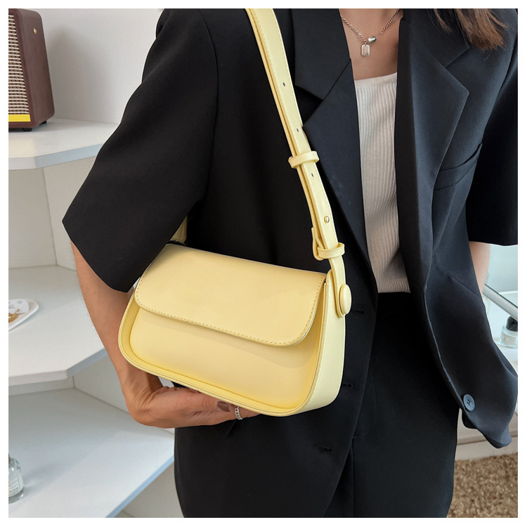 Main Material PU Women's Satchel Brans Handbag Fashion Luxury Shoulder Bag for Dating