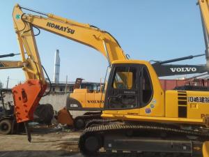 China Japan Used Komatsu PC220 6 Excavator Easy Operation With Hydraulic Hammer wholesale