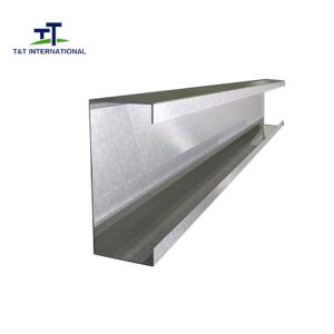 China Corrosion Resistant C Channel Galvanized Steel , C Channel Steel Beam Metallic Color wholesale