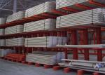 Tube Cantilever Storage Rack System , Rolling Cantilever Rack Structural
