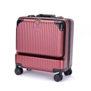China Red Spinner Wheels 210D Polyester Business Travel Luggage wholesale