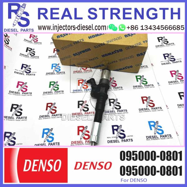 Diesel Fuel Common Rail Injector 095000-1211 6156-11-3300 095000-1210 095000-0800 095000-0801 for Komat-su PC400-7 PC450