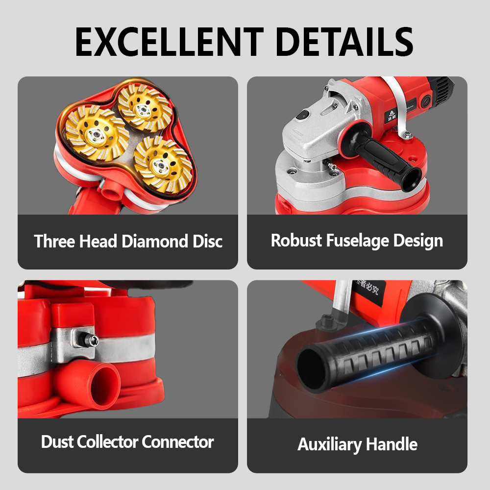 Handheld Small Concrete Grinder