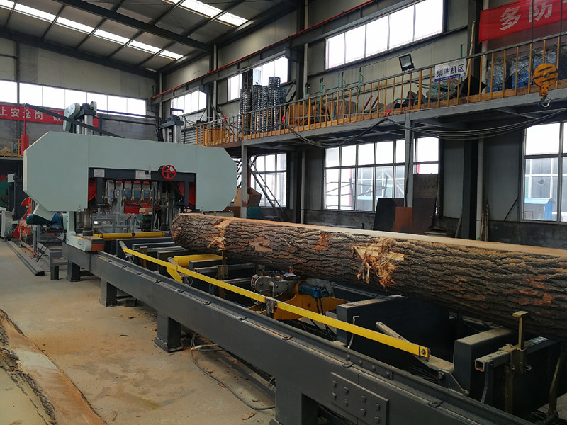 1500mm Large Sawmill Hydraulic Bandsaw Machine Horizontal Wood Band Saw Mill